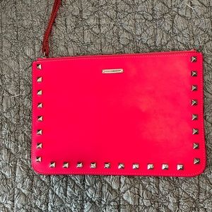 Rebecca Minkoff pink clutch